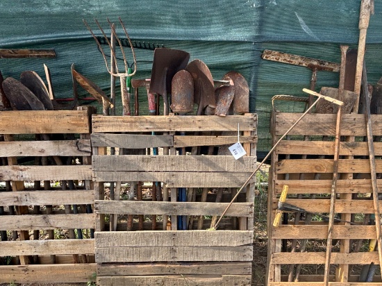Pallet of Misc Hand Tools