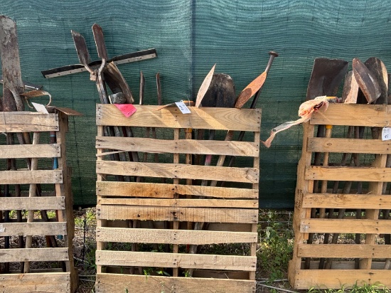 Pallet of Misc Hand Tools