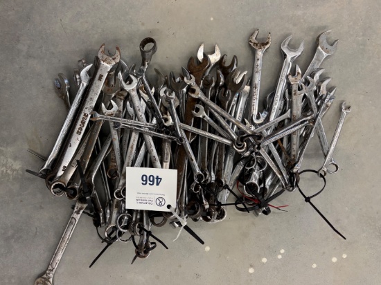 Assortment of Small Box End Wrenches - Various Sizes (Standard and Metric)
