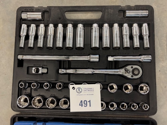1/2 Impant Socket Set And Set of Standard Sockets Ratchet & Breakover