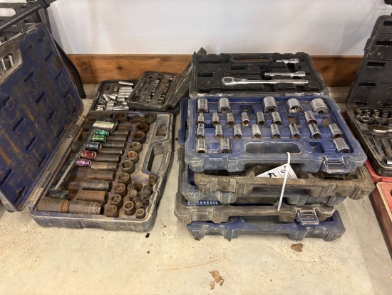 7 Boxes - Miscellaneous Rathets and Sockets