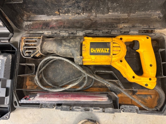 Dewalt Electric SawzAll & 18V Metabo Impact Driver
