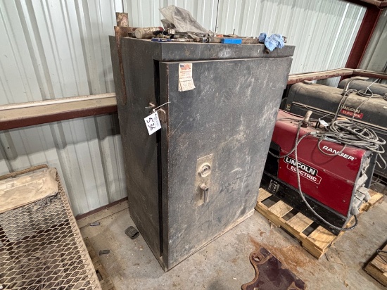 Large Metal Safe w/ Contents