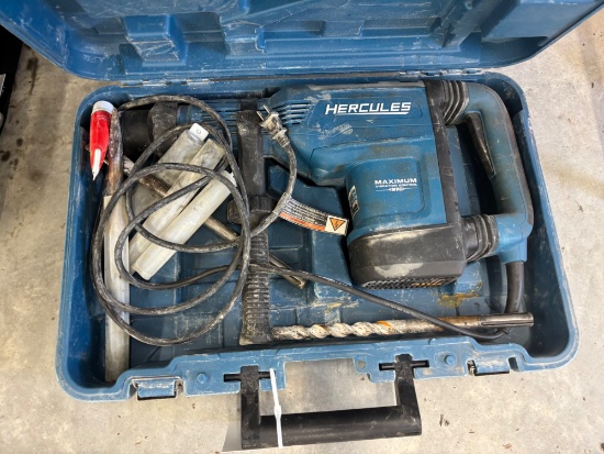 Hercules Electric Hammer Drill With Bits