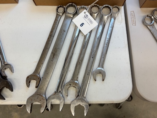 Box Lot - Misc Combination Wrenches (Various Sizes)