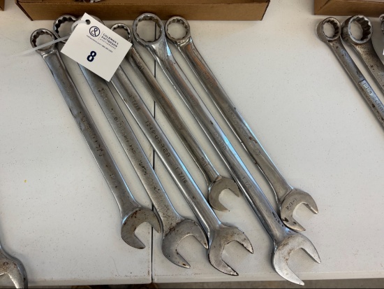 Box Lot - Misc Combination Wrenches (Various Sizes)