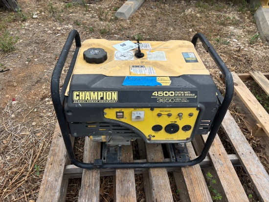 Champion 4500 Generator