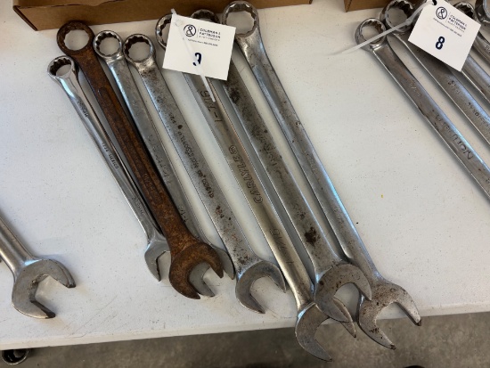 Box Lot - Misc Combination Wrenches (Various Sizes)