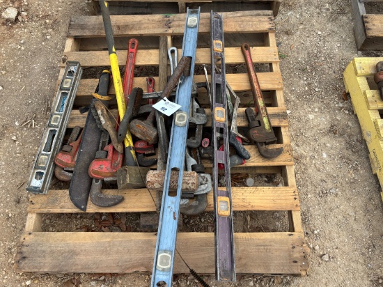 Pallet of Assorted Hand Tools