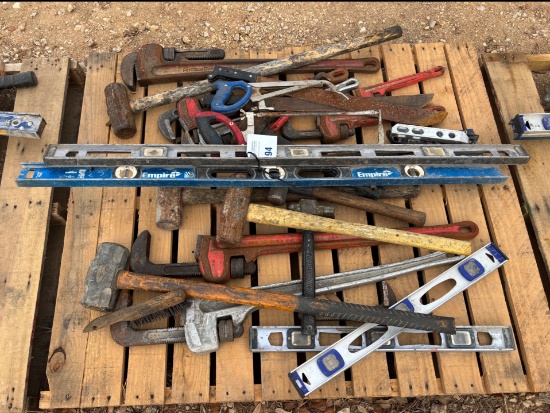 Pallet of Assorted Hand Tools