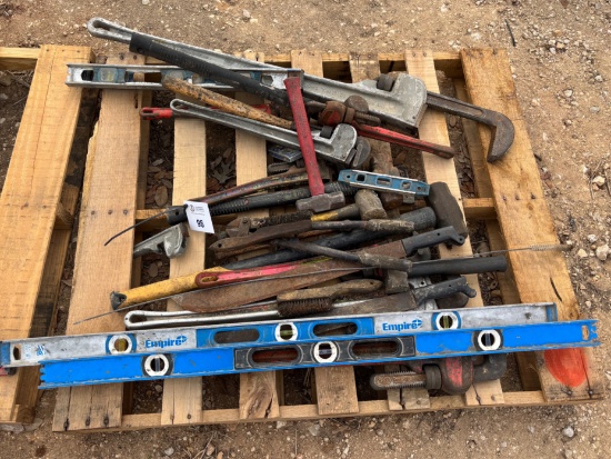 Pallet of Assorted Hand Tools