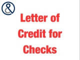 Letter of Credit for Checks