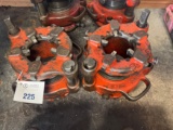 (2) Ridgid Receding Geared Threaders - Model 141/161