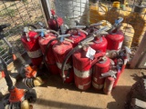 Assorted Fire Extinguishers w/ Brackets