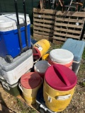 Pallet of Misc Coolers