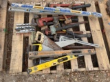 Pallet of Assorted Hand Tools