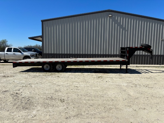 2016 Texas Pride 28' Utility Gooseneck Trailer
