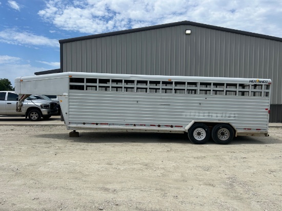 2007 Hot Shot Cattle Trailer
