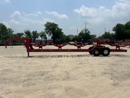 Gooseneck 5 Bale Hay Trailer