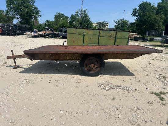 14' Metal Tilt Trailer