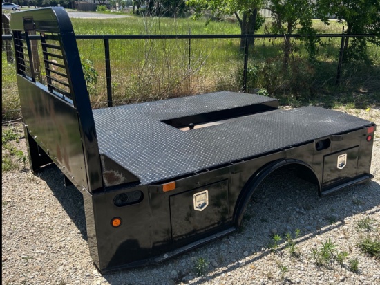 Bedrock 8G-3 9'4" Skirted Utility Flatbed