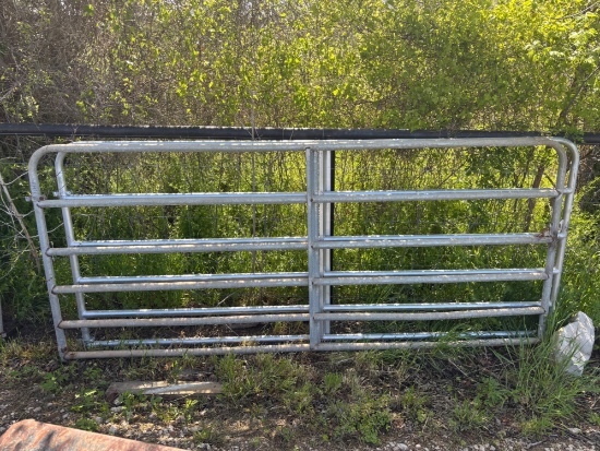 2- 10' Texas Gate & Panel Heavy Duty Cattle Gates