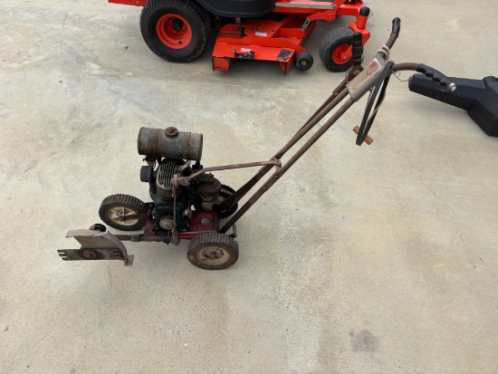 Vintage Lauson Engine on Edger Frame