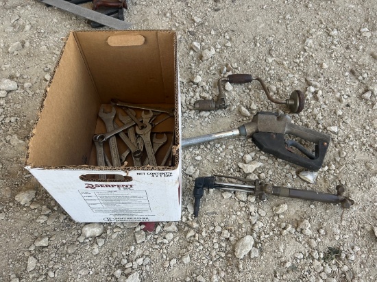 Cutting Torch Head w/ Assorted Hand Tools