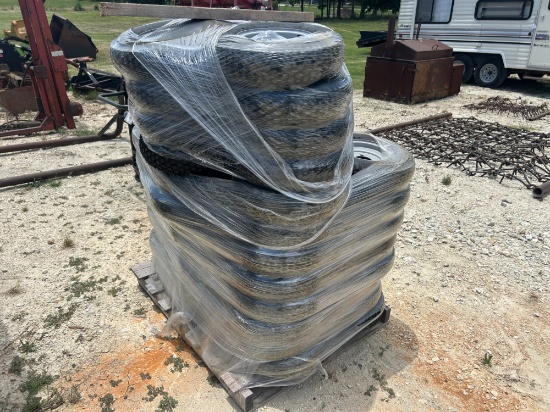 Pallet of Golf Cart Tires