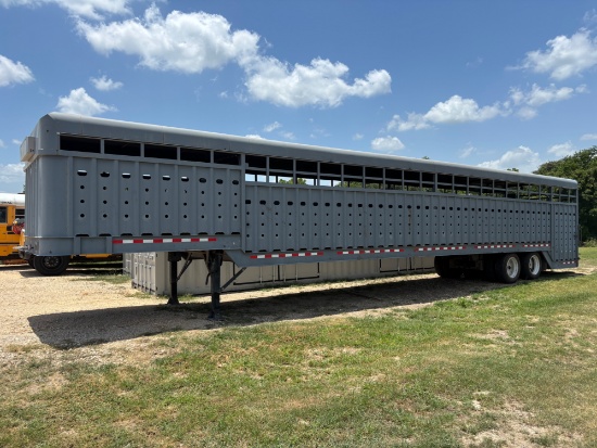2016 53ft BigBend 5th Wheel Ground Load Livestock Trailer