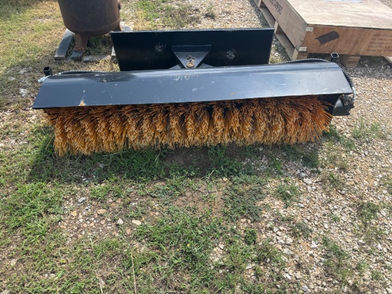 Skid Steer Sweeper Attachement