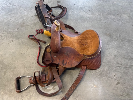 Barrel Saddle 14 1/2" Seat