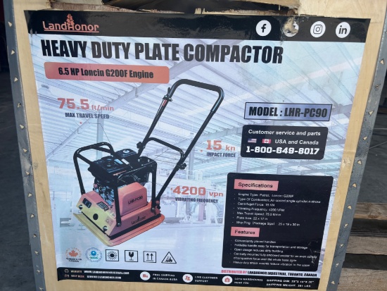 Heavy Duty Plate Compactor