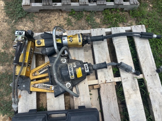 Hurst Combination Tool & Spreader Attachments w/ Hoses