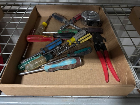 Box Lot of Assorted Hand Tools