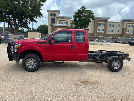 2012 Ford F-250 3/4 Ton Gasoline Truck, No Bed