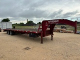2008 HayVan Flatbed Gooseneck Trailer
