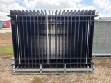 Wrought Iron Site Fence
