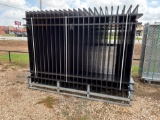 Wrought Iron Site Fence