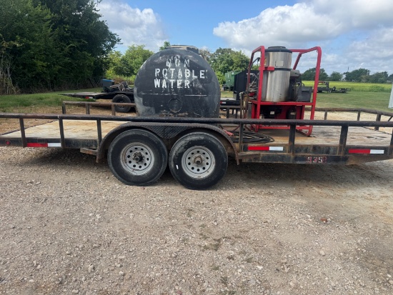 18ft Trailer w/ Hotsy Pressure Washer