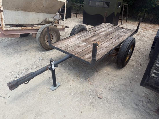 Homemade Flat Bed Trailer