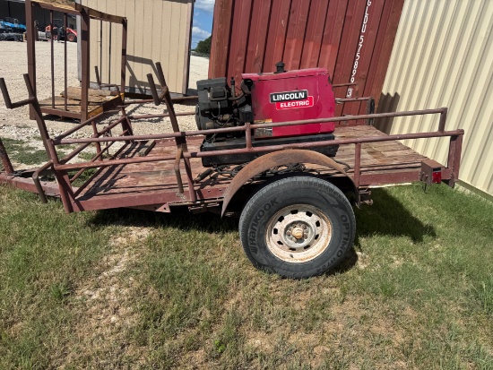Welding Trailer w/ Lincoln Electric Welder