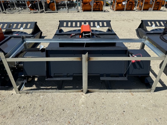 2026 Wolverine 72" Skid Steer Hydraulic Rotary Tiller Attachment