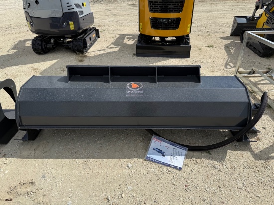 2026 Wolverine 72" Skid Steer Hydraulic Rotary Tiller Attachment