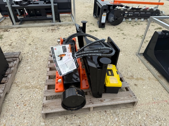 2026 Wolverine Skid Steer Hydraulic Post Driver