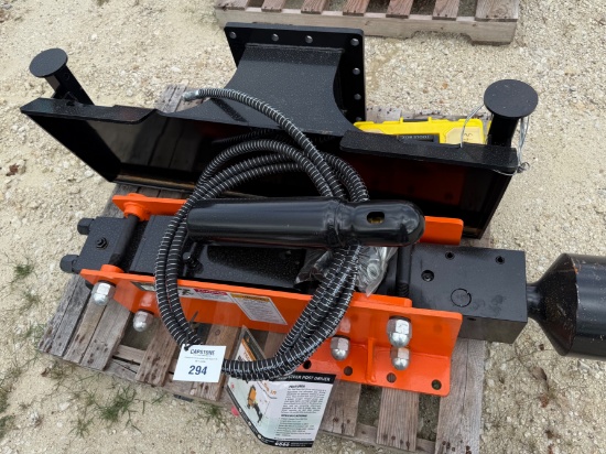 2026 Wolverine Skid Steer Hydraulic Post Driver