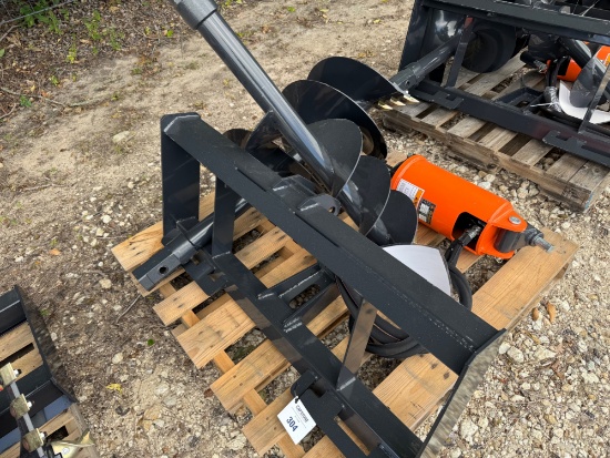 2026 Wolverine Skid Steer Auger Drive & Bit Attachment