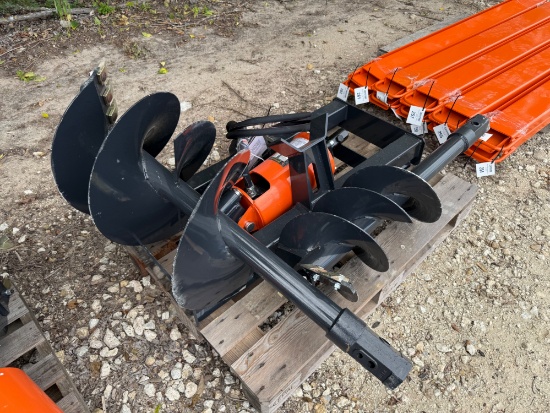 2026 Wolverine Skid Steer Auger Drive & Bit Attachment