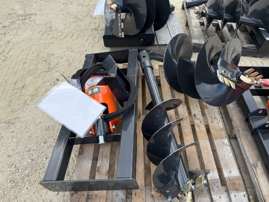 2026 Wolverine Skid Steer Auger Drive & Bit Attachment