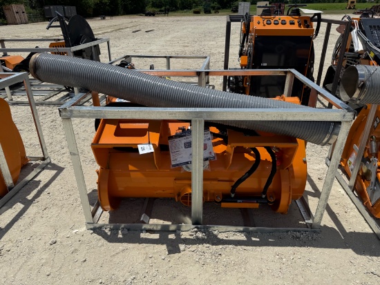 Landhonor Skid Steer Double Discharge Concrete Mixer